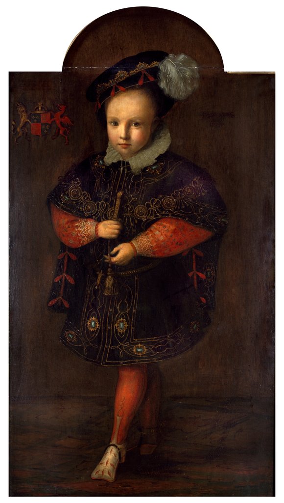 Detail of King Edward VI. England, 17th century by Unknown