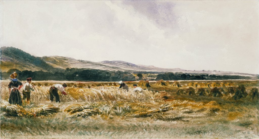 Detail of Harvest Field by Peter De Wint