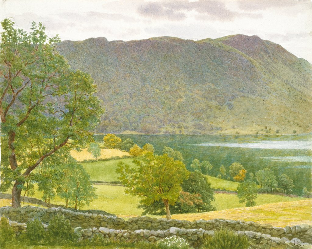 Detail of Hawes Water and Nadale Forest from Measland by Henry George Alexander Holiday