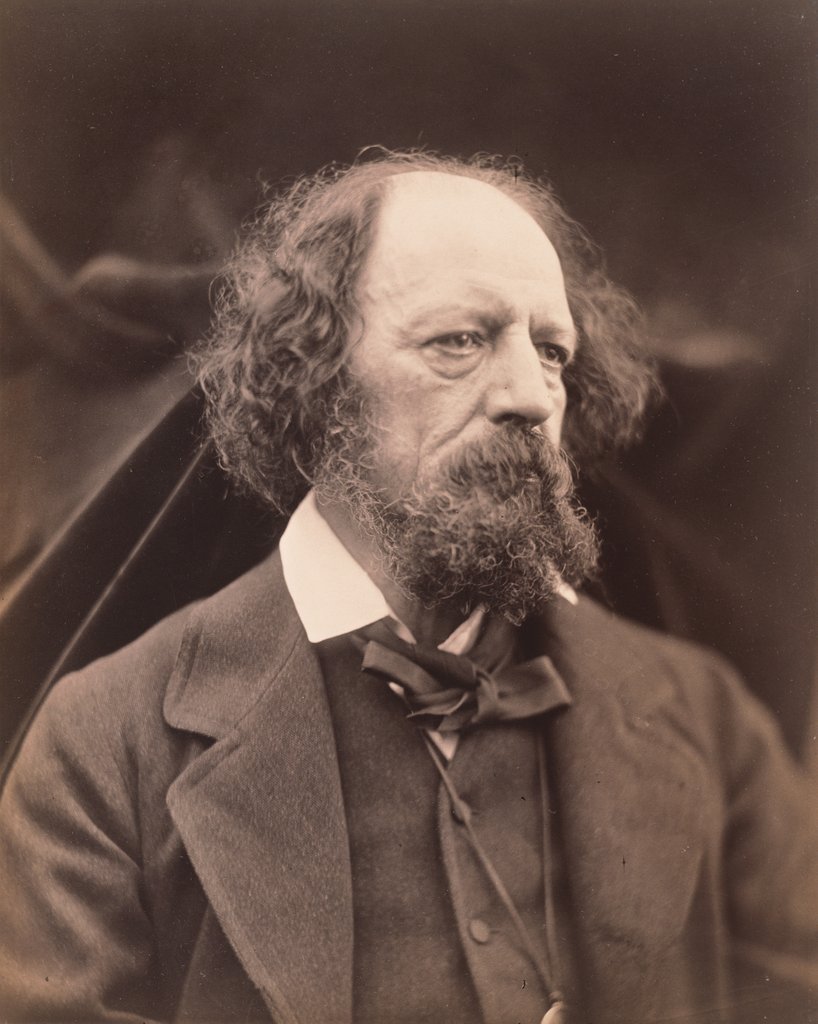Detail of Alfred Lord Tennyson by Julia Margaret Cameron