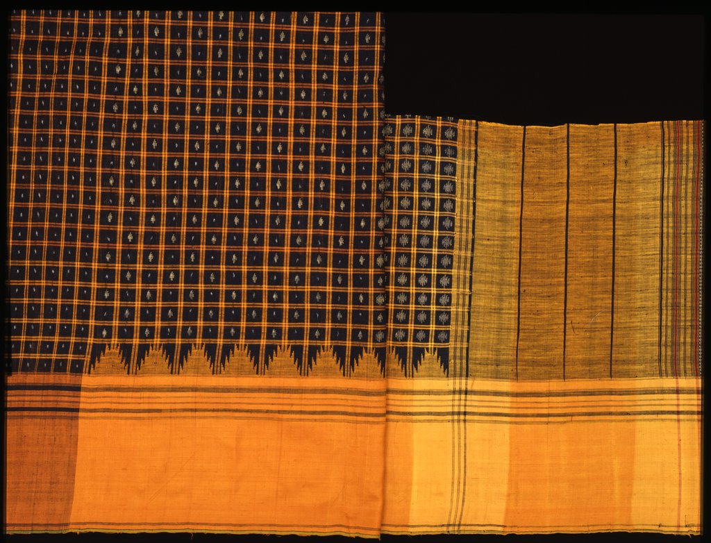 Detail of Sari fragments by Unknown