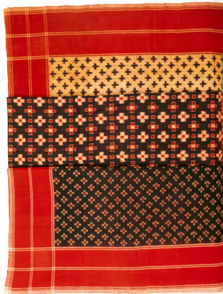 Detail of Telia Rumals. Chirala, Andhra Pradesh, India, early 20th century by Unknown
