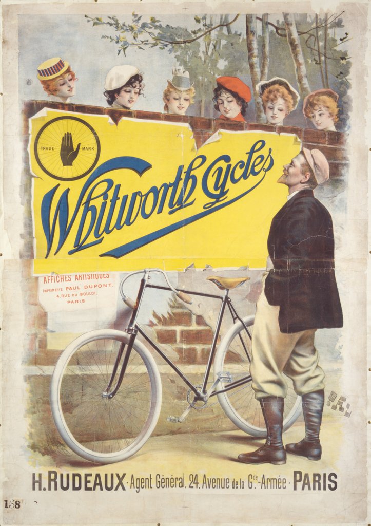Detail of Whitworth cycles by Jean de Paleologu