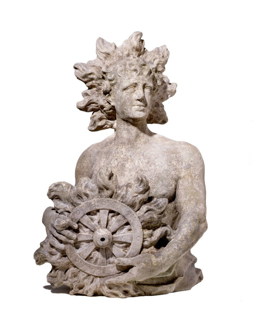 Detail of Sunna by John Michael Rysbrack