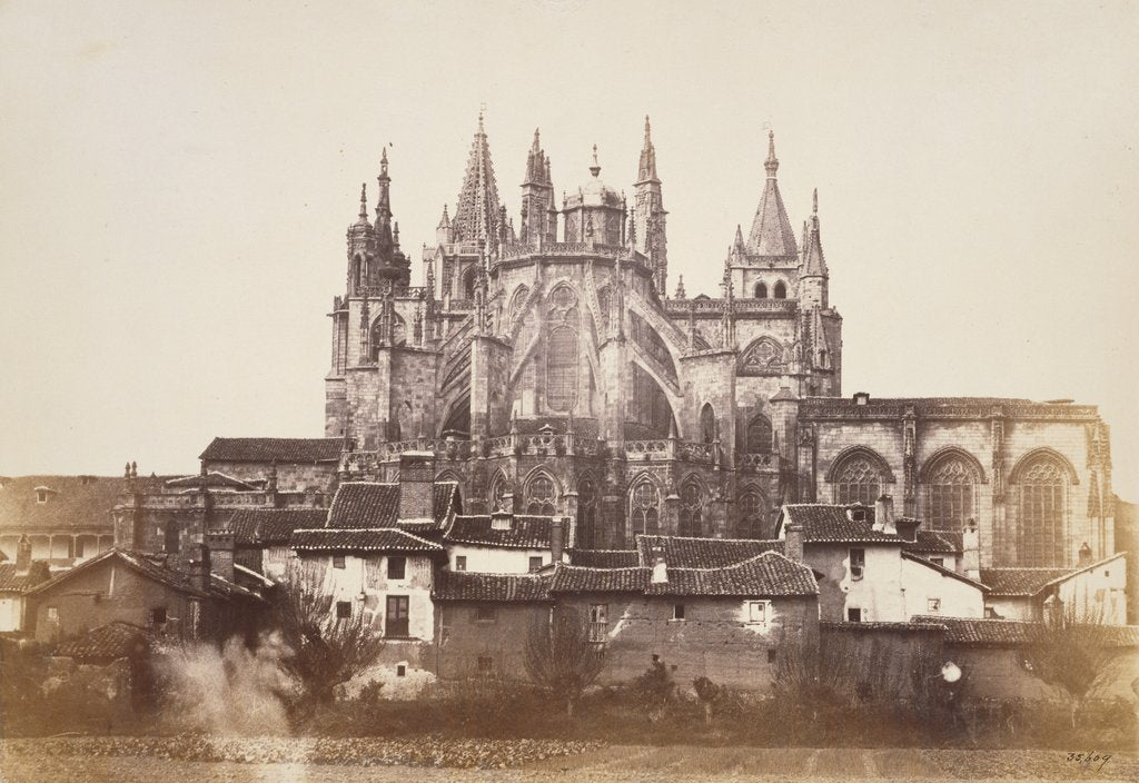 Detail of Leon Cathedral by Unknown