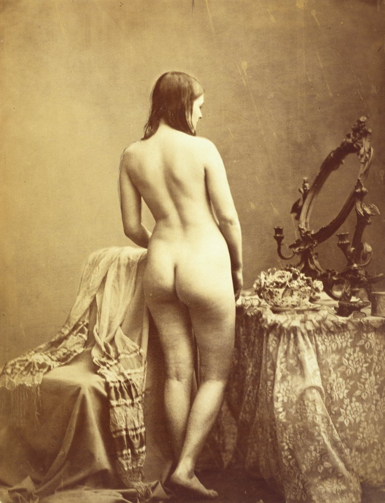 Detail of Nude Study by J. Watson
