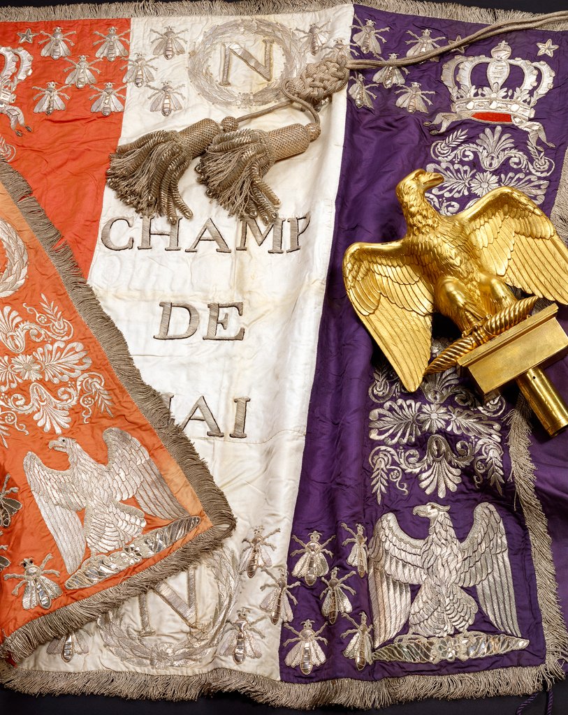 Detail of Banner, Brass Eagle of the French Departments. France, 19th century by Unknown