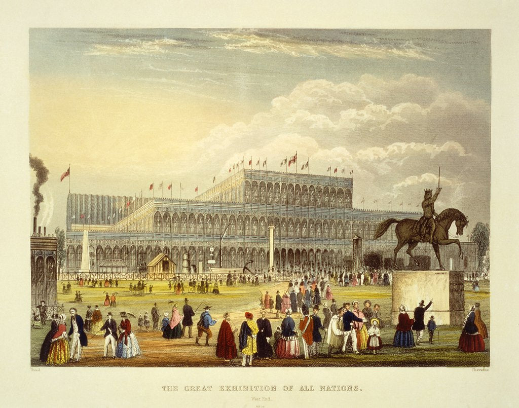 Detail of The Great Exhibition of All Nations by Anonymous