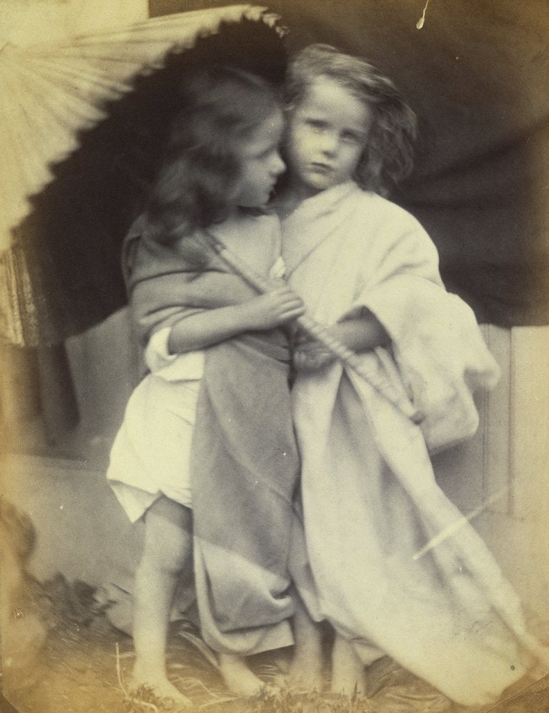 Detail of Paul and Virginia by Julia Margaret Cameron