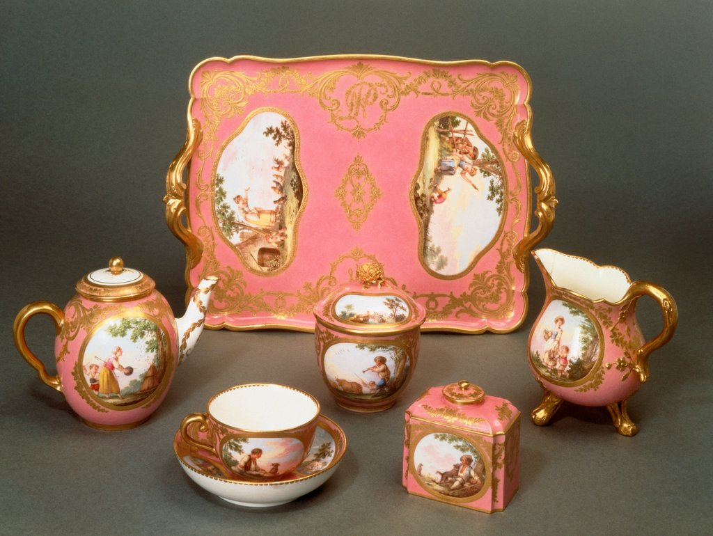 Detail of Tea service by Jean Bouchet