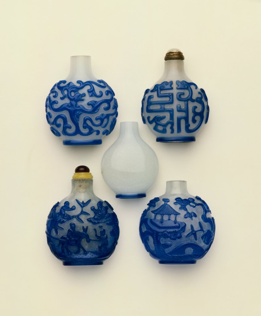 Detail of Snuff bottles. China, 18th-19th century by Unknown