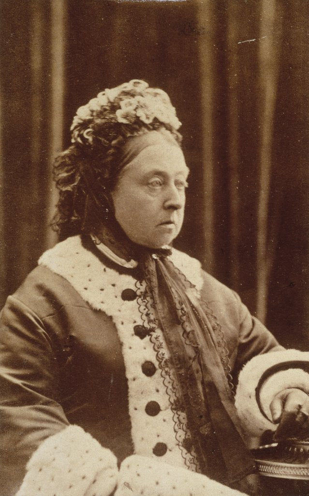 Detail of Queen Victoria by W & D Downey