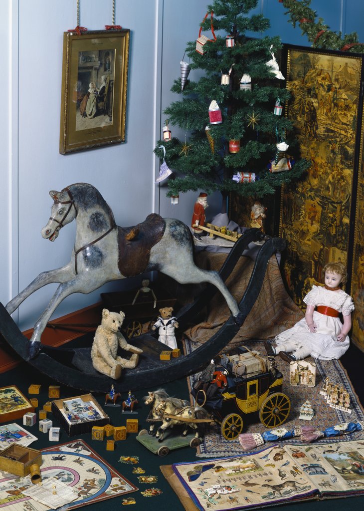 Detail of Collection of Victorian and Edwardian toys. England, 19th century by Anonymous