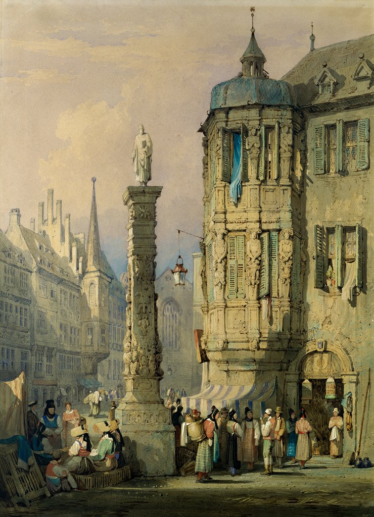 Detail of W³rzburg by Samuel Prout