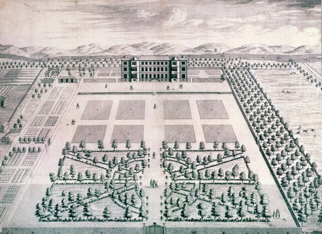Detail of Ham House. England, early 18th century by Unknown