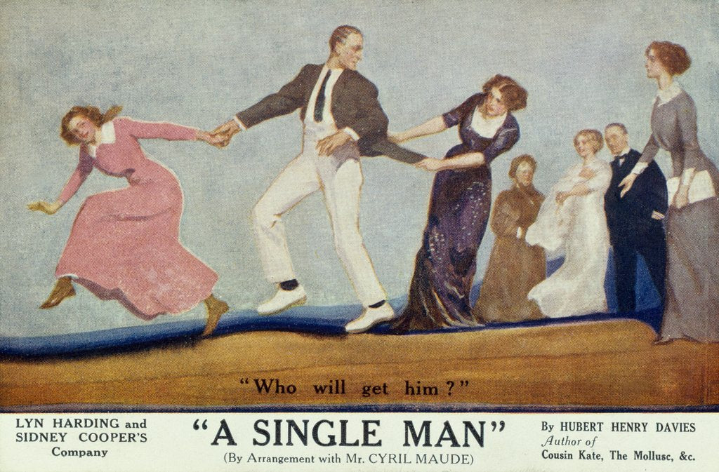 Detail of A Single Man. England, 20th century by Anonymous