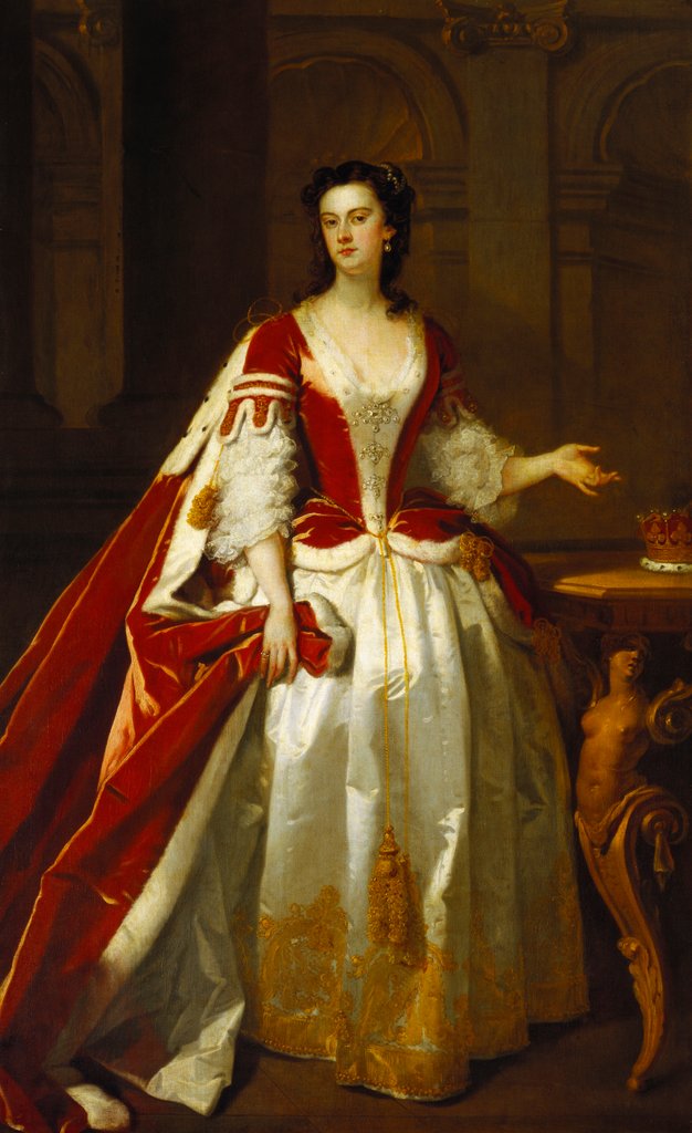 Detail of Grace Carteret by John Vanderbank