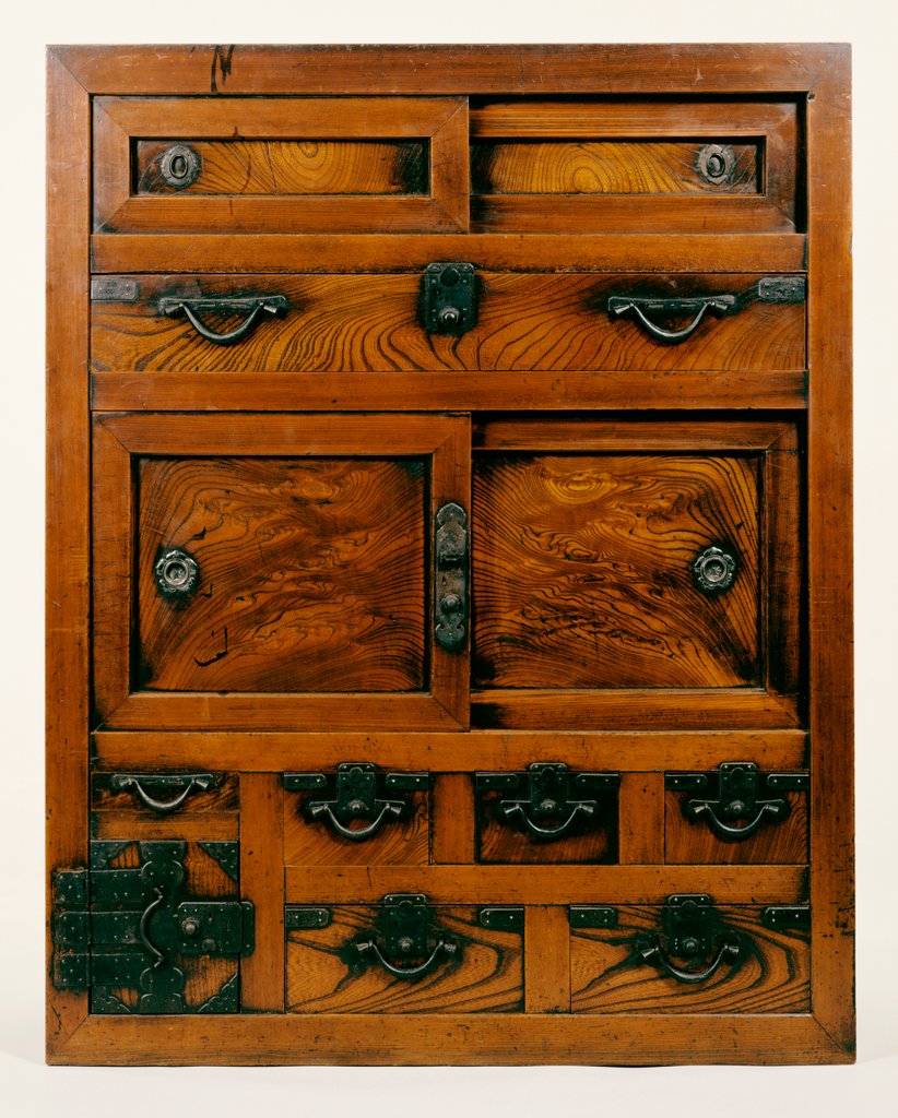 Detail of Merchant's Shop Chest. Japan, Kanazawa, late 19th century by Unknown