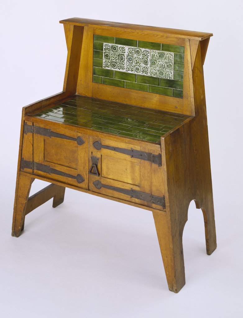 Detail of Washstand by Leonard F. Wyburd