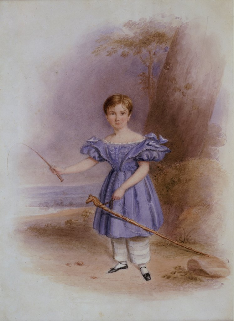 Detail of Alfred Fuller with a Hobby Horse. England, 19th century by Unknown