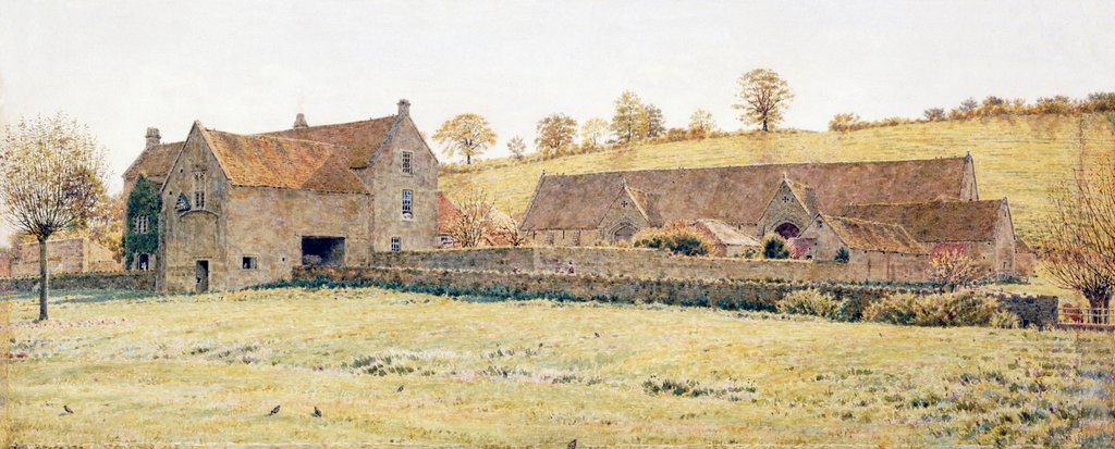Detail of Tithe Barn, Bradford-on-Avon by George Price Boyce