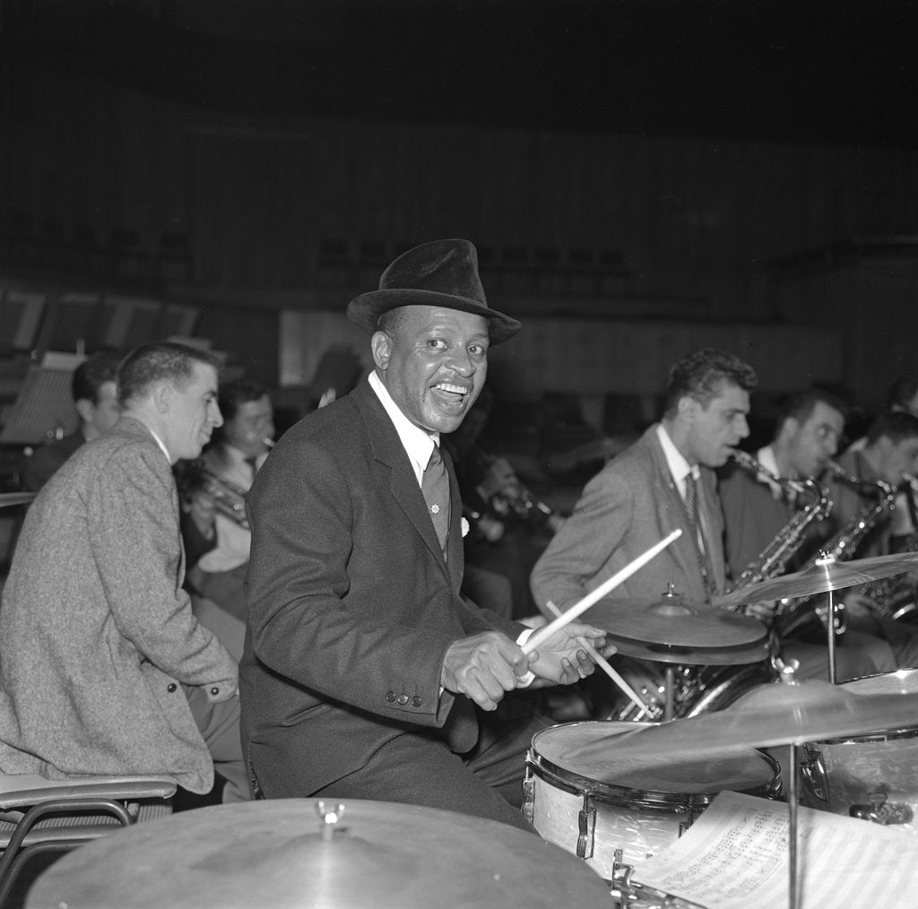 Detail of Lionel Hampton by Harry Hammond