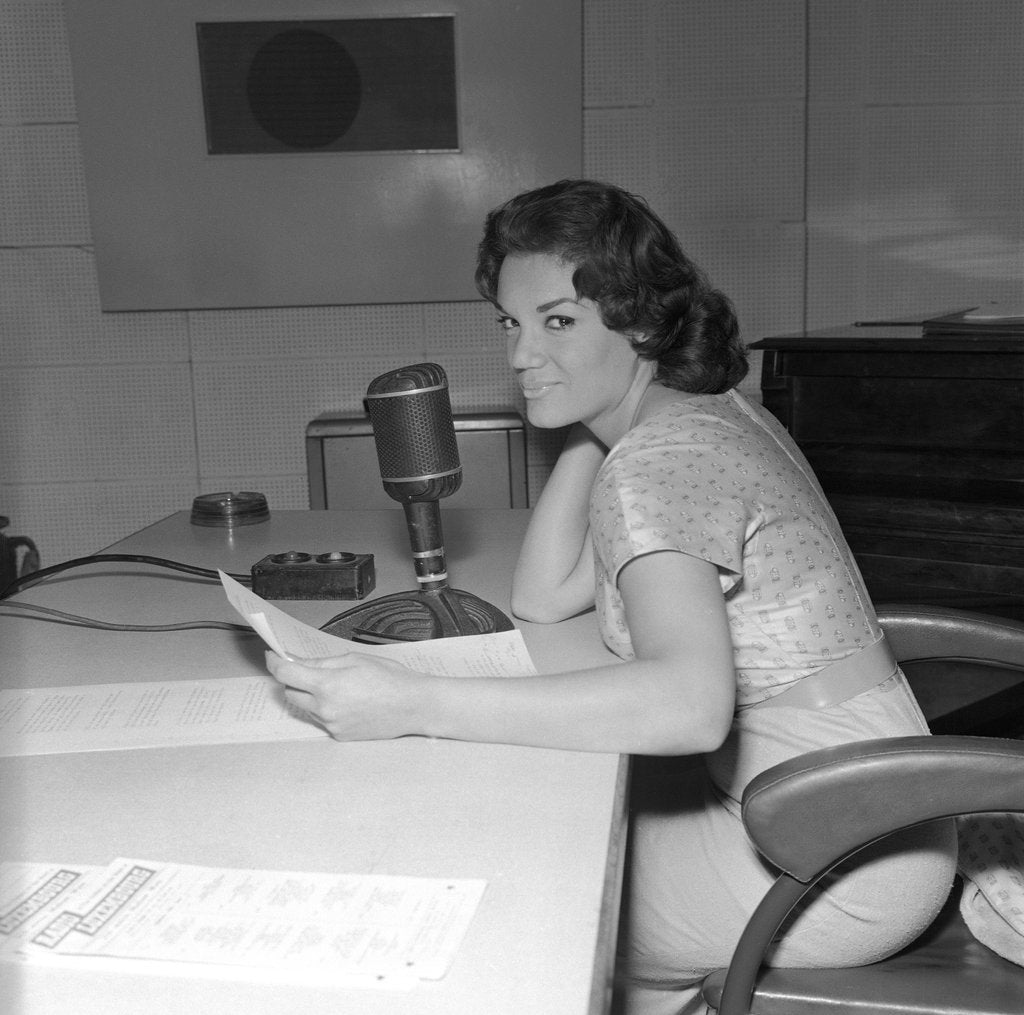 Detail of Connie Francis by Harry Hammond