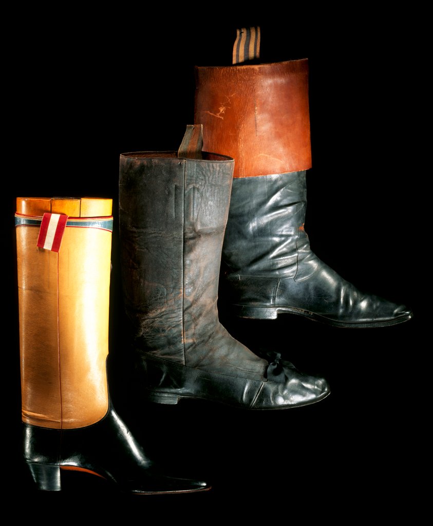 Detail of Men's Long Boots. Britain, 19th century by Unknown