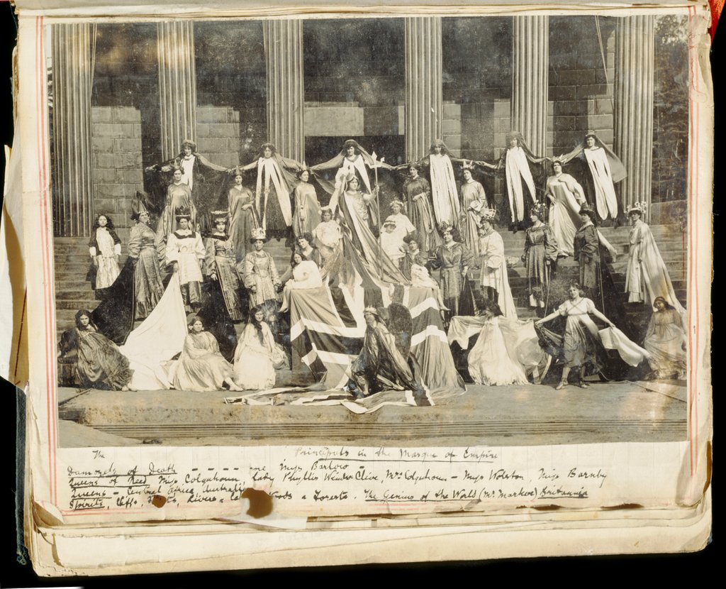 Detail of Masque of Empire by Anonymous