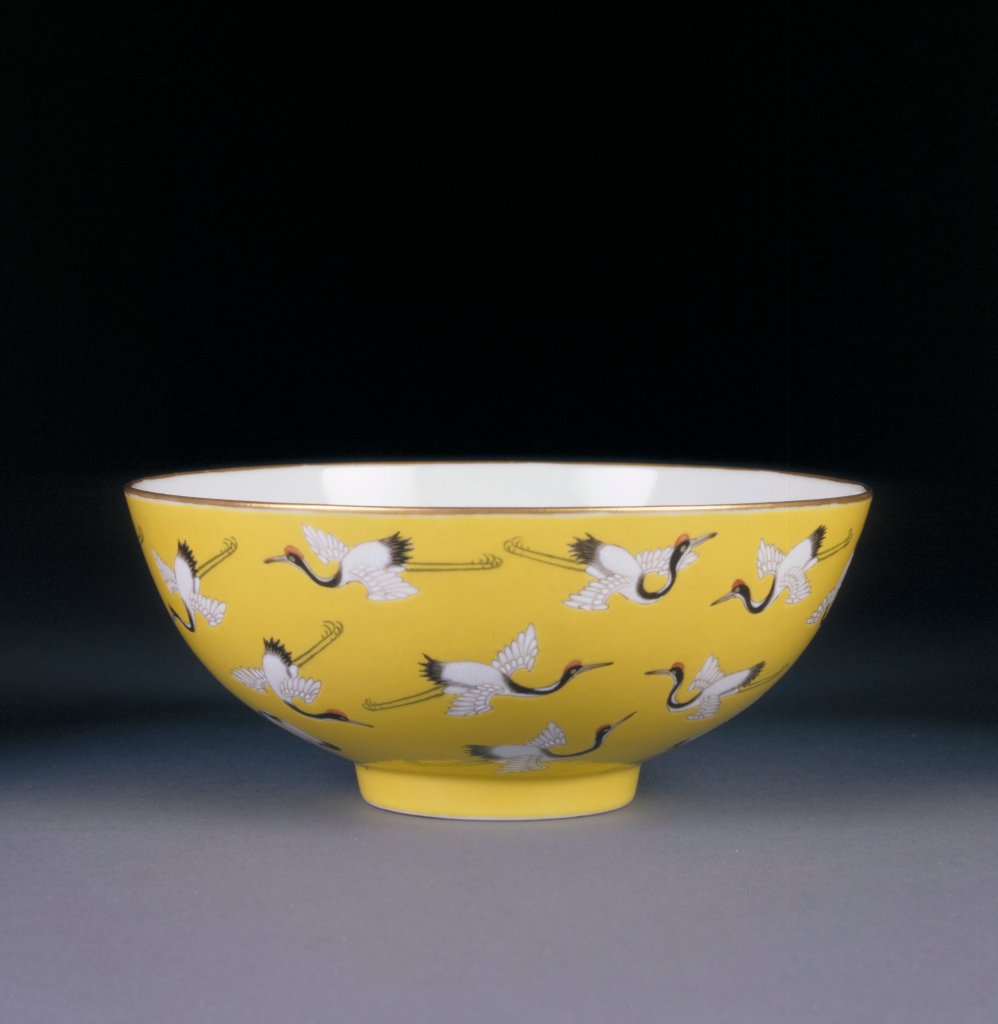 Detail of Porcelain. Made for the Hall for the Cultivation of Virtue. China, 19th century by Unknown