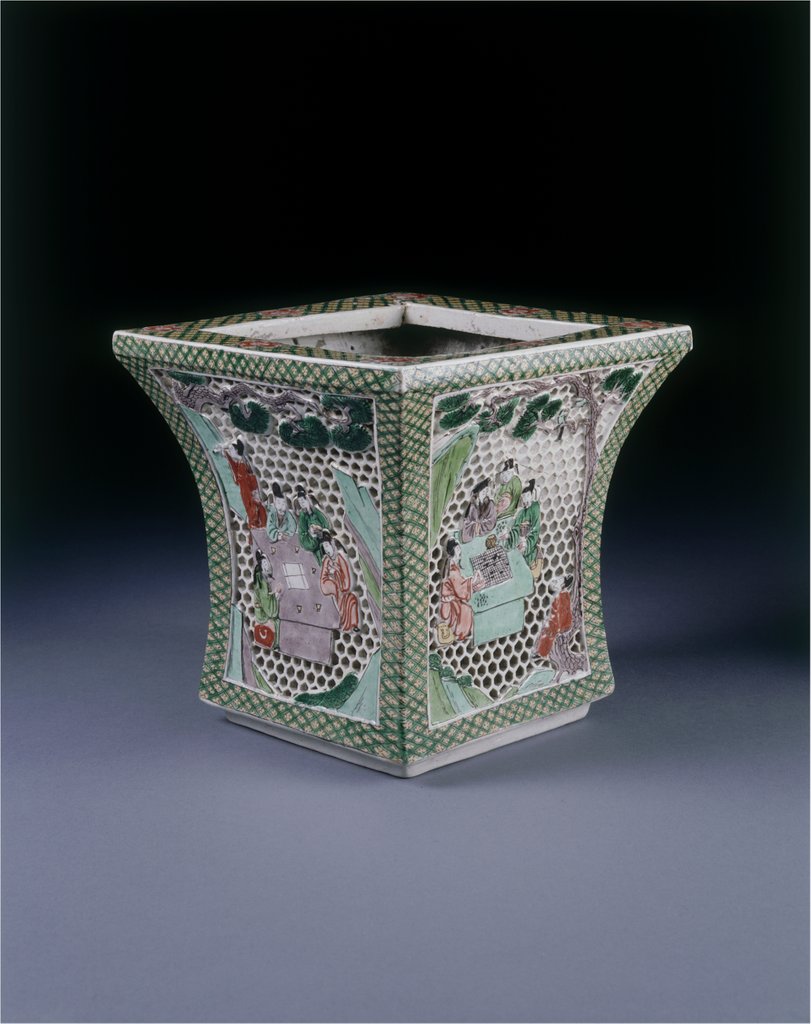 Detail of Flowerpot Stand. China, 17th-18th century by Unknown