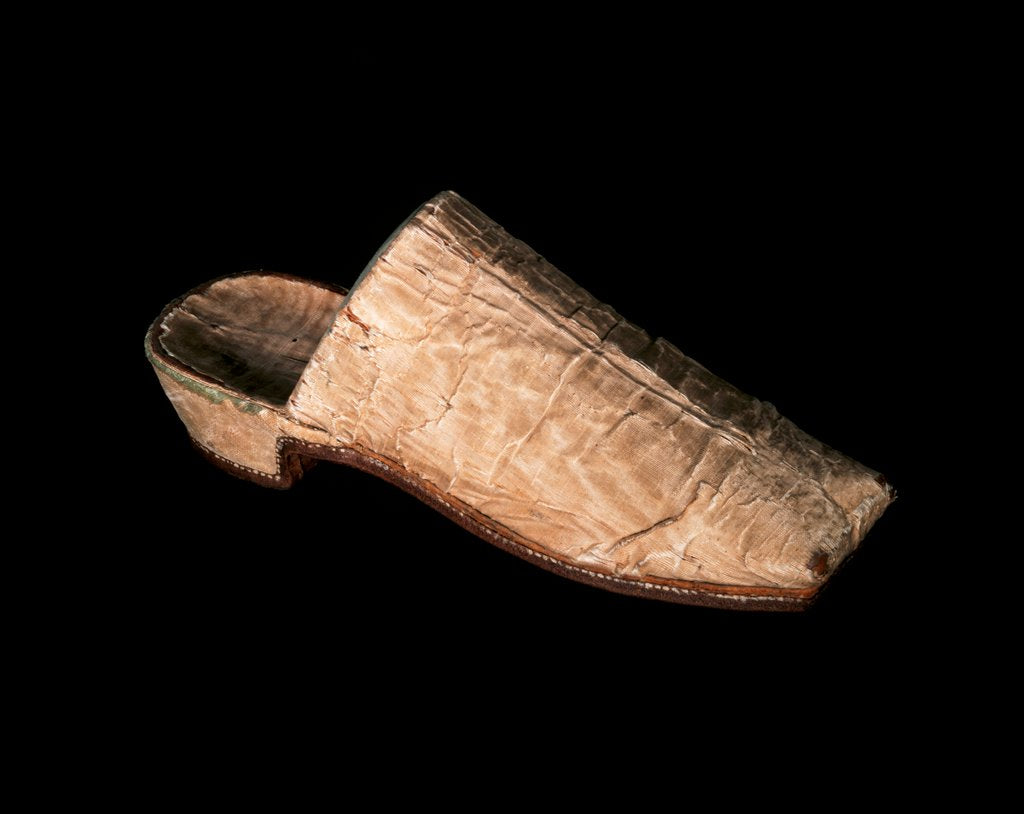 Detail of Man's mule. Britain, mid-17th century by Unknown