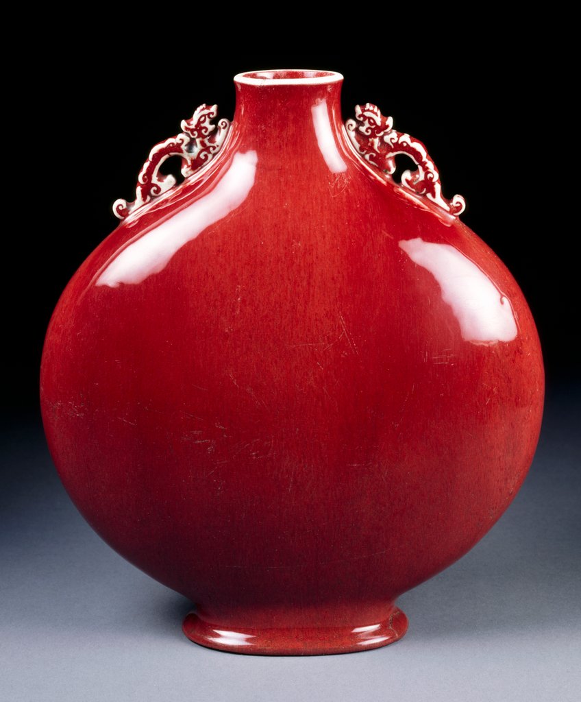 Detail of Bottle. China, 18th century by Unknown