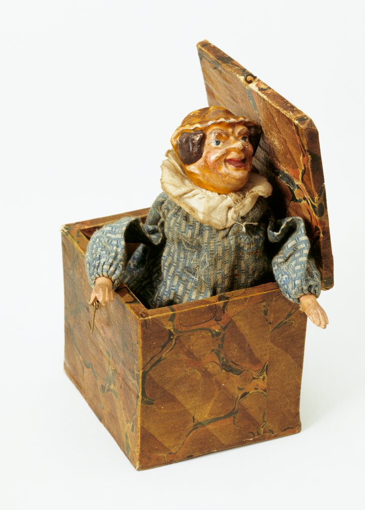 Detail of Jack in the Box. Germany, 19th century by Unknown