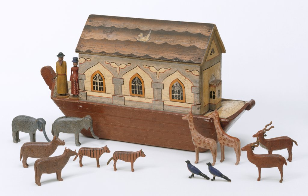 Detail of Noah's Ark by Unknown