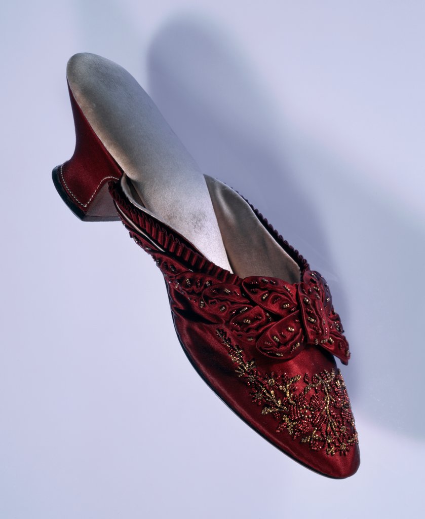 Detail of Woman's Mule. France, late 19th century by Unknown