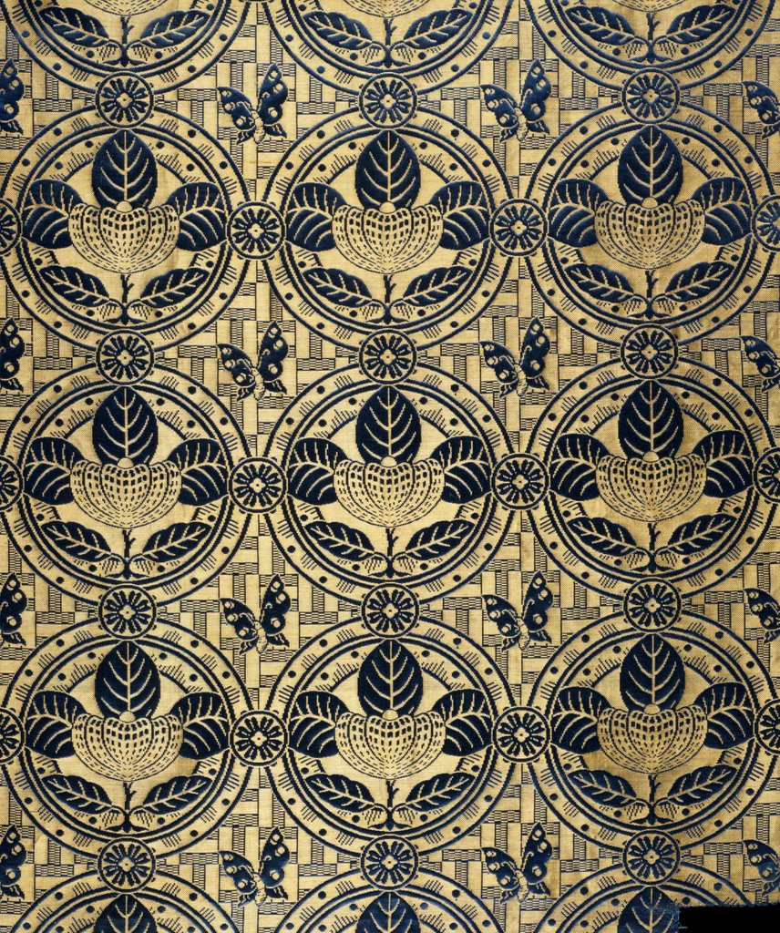 Detail of Butterfly Brocade by Edward William Godwin