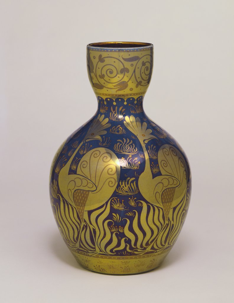 Detail of Vase by William De Morgan