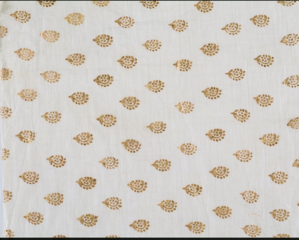 Detail of Textile design by Unknown