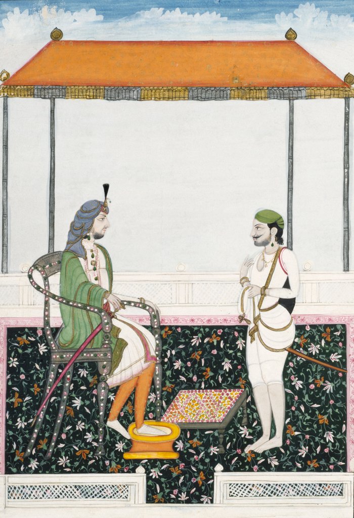 Detail of Raja Hira Singh by Unknown