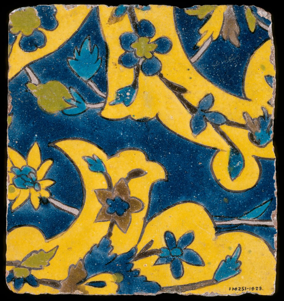 Detail of Tile by Unknown