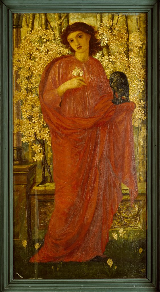 Detail of Aries by Edward Coley Burne-Jones