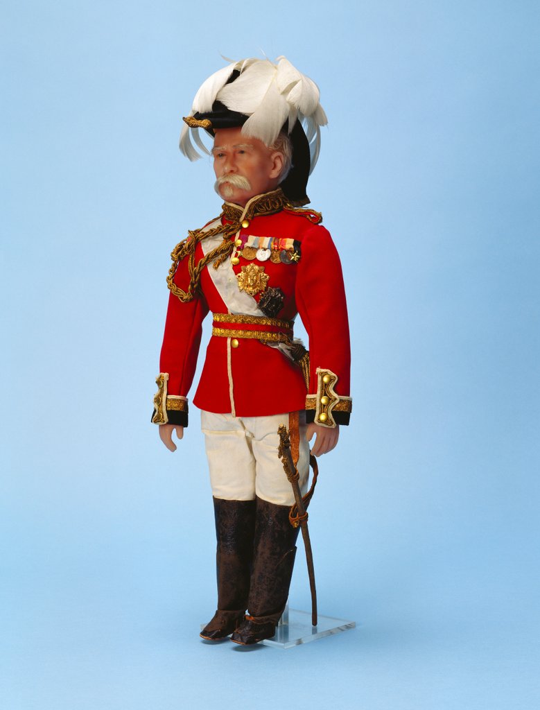 Detail of Portrait doll of Field Marshall Lord Frederick Sleigh Roberts by Unknown