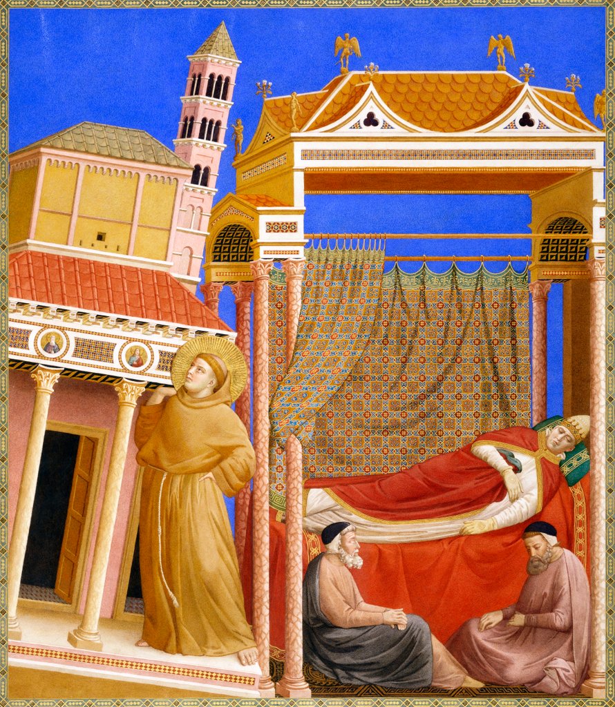 Detail of The Pope's Dream of St Francis by Edward Kaiser