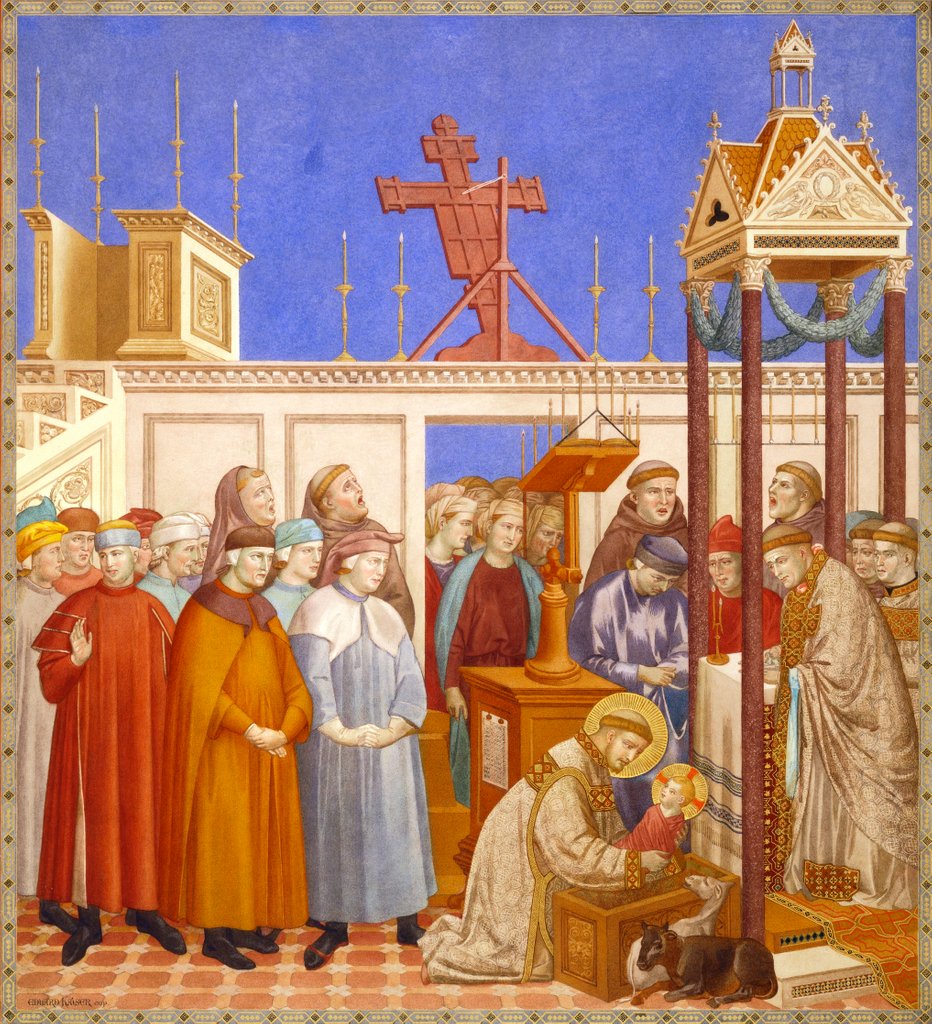 Detail of The Institution of the Presebio by Edward Kaiser