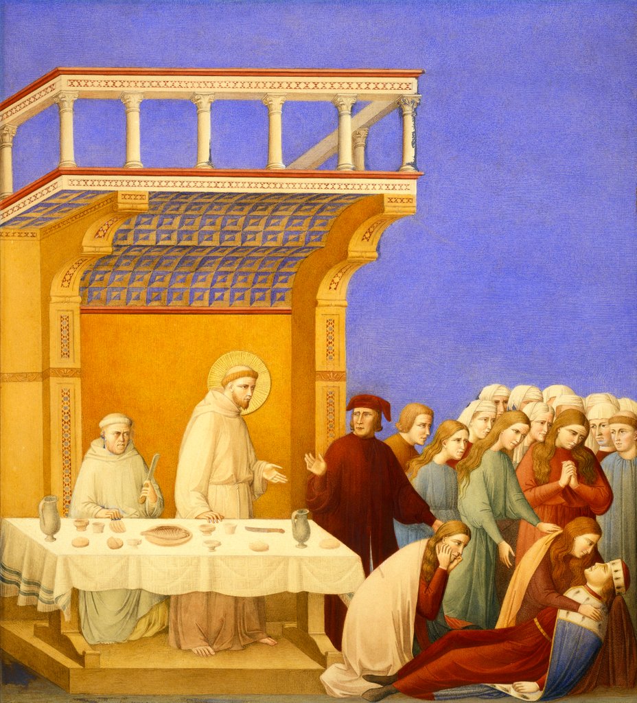 Detail of The Gentleman of Celano dies by Edward Kaiser
