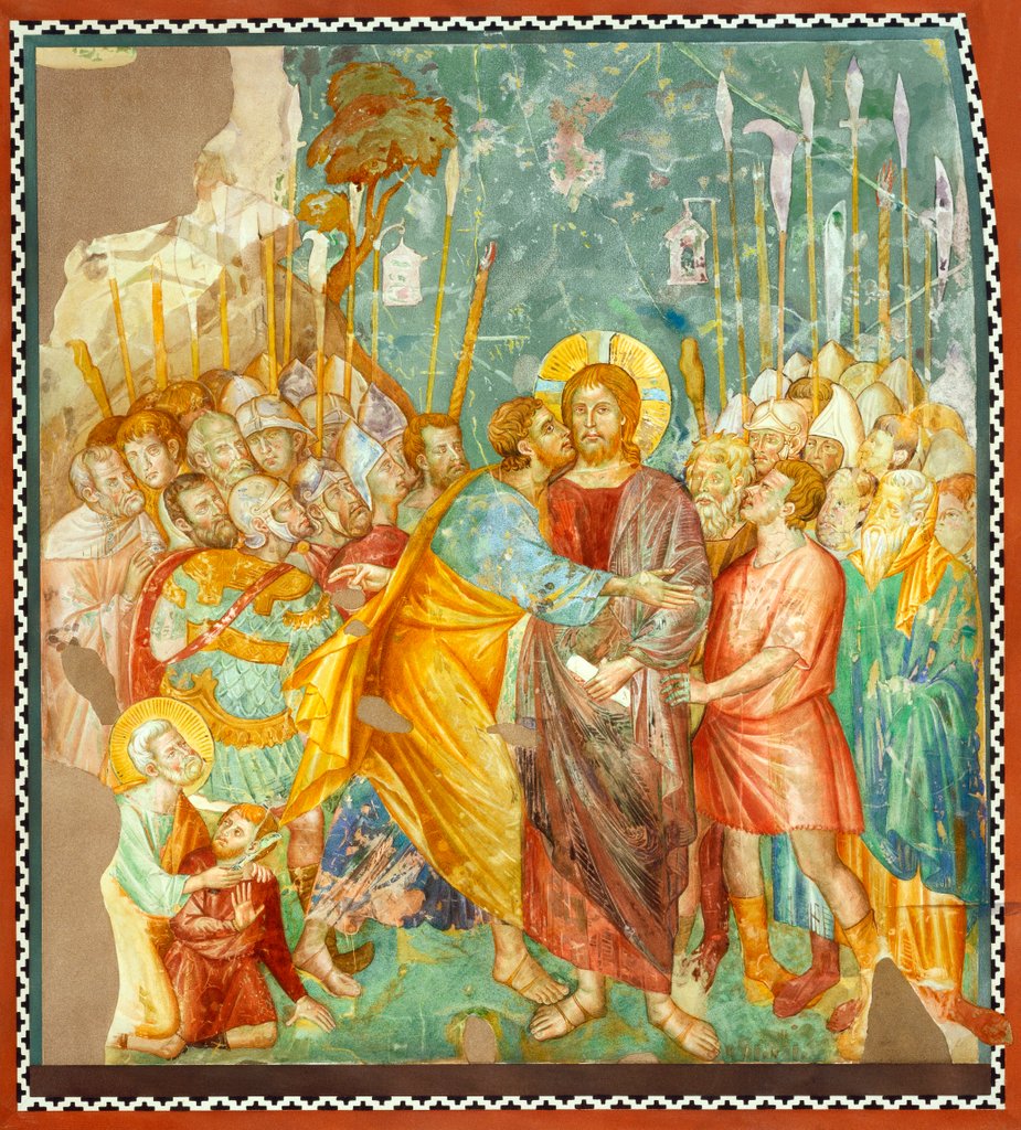 Detail of The Betrayal of Christ by Edward Kaiser