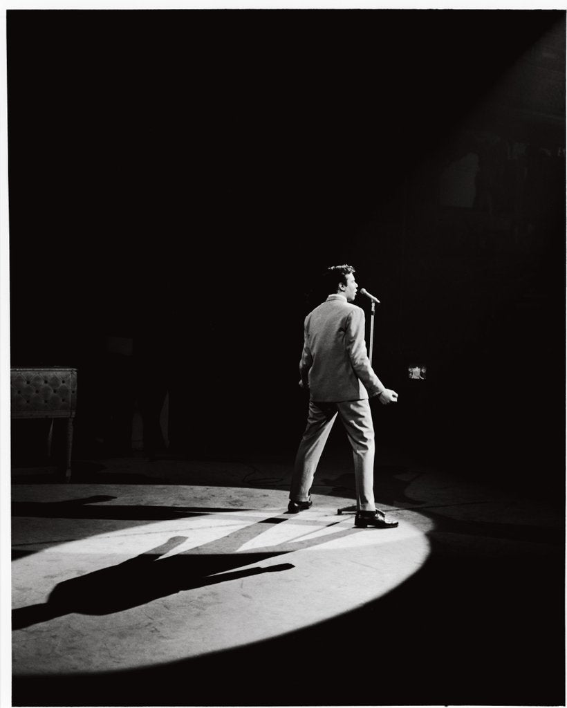 Detail of Marty Wilde on the Oh Boy TV Show by Harry Hammond