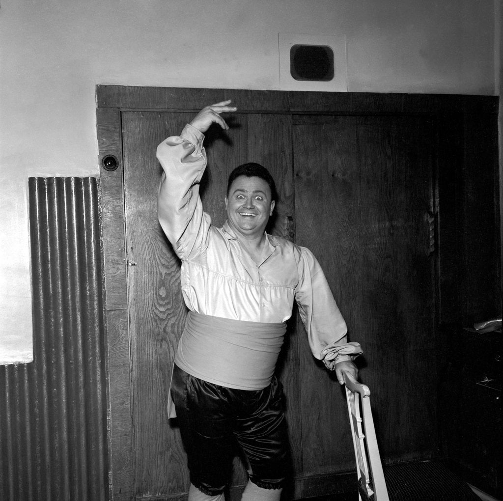 Detail of Harry Secombe at the Palladium by Harry Hammond