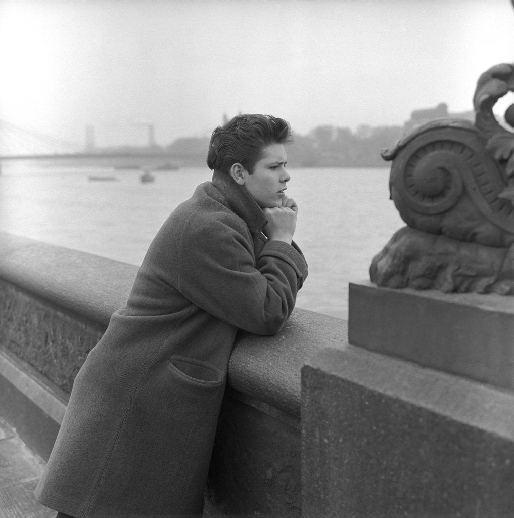 Detail of Cliff Richard looking out onto the river by Harry Hammond